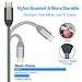 USB C Cable 1FT 3.3FT 6.6FT 10FT 4 Pack Type C to USB A 2.0 Charger Nylon Braided Charging Cord fit Samsung Galaxy S10 S10e S9 S8 Plus Note 10+ 10 9 8 LG G5 G6 G7 V20 V30 Moto Z Z2 Pixel 2 XL Nintendo