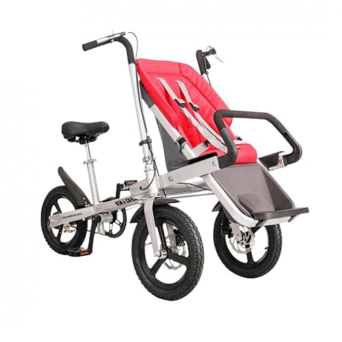 Triciclo 2 en 1 para adultos para padres e hijos, triciclo de bebé, cochecito para caminar para adultos, niños, adultos, triciclo de tres ruedas y