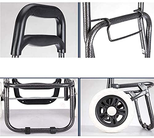 Carrito multiusos plegable con ruedas de espuma 40 kg miniatura 7
