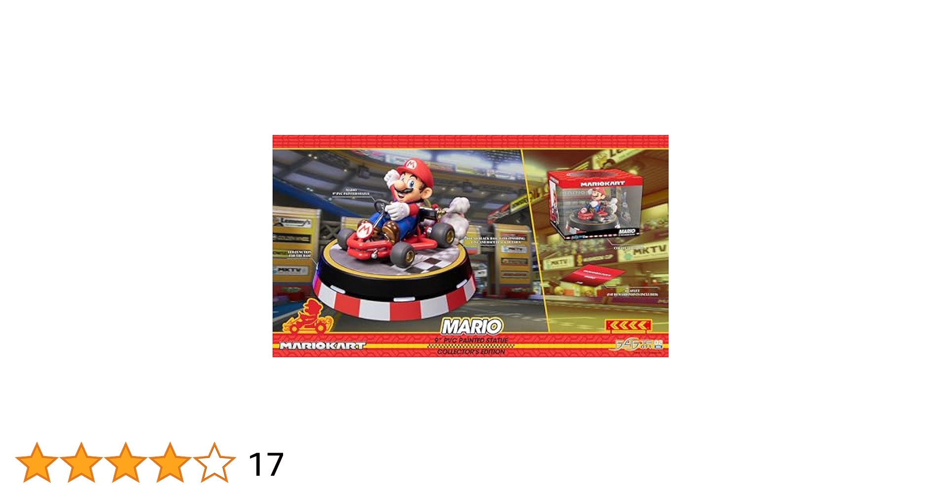 First4Figures マリオカート コレクターズエディション Amazon.com: First 4 Figures Mario Kart: Mario Collector's