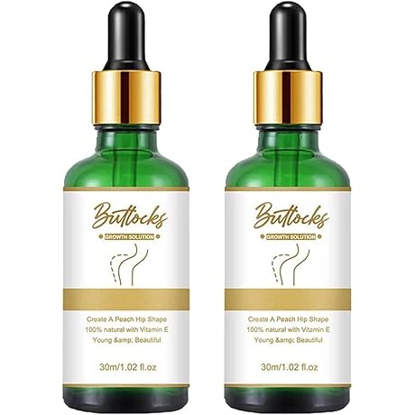 2PCs Hiplift Buttocks Essential Oil