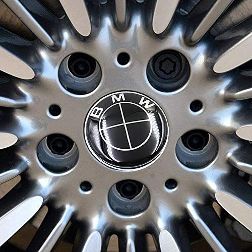 7PCS Emblem Logo Set,Fit for Wheel Center Caps,Center Wheel,Trunk and Hood Emblem Center Caps