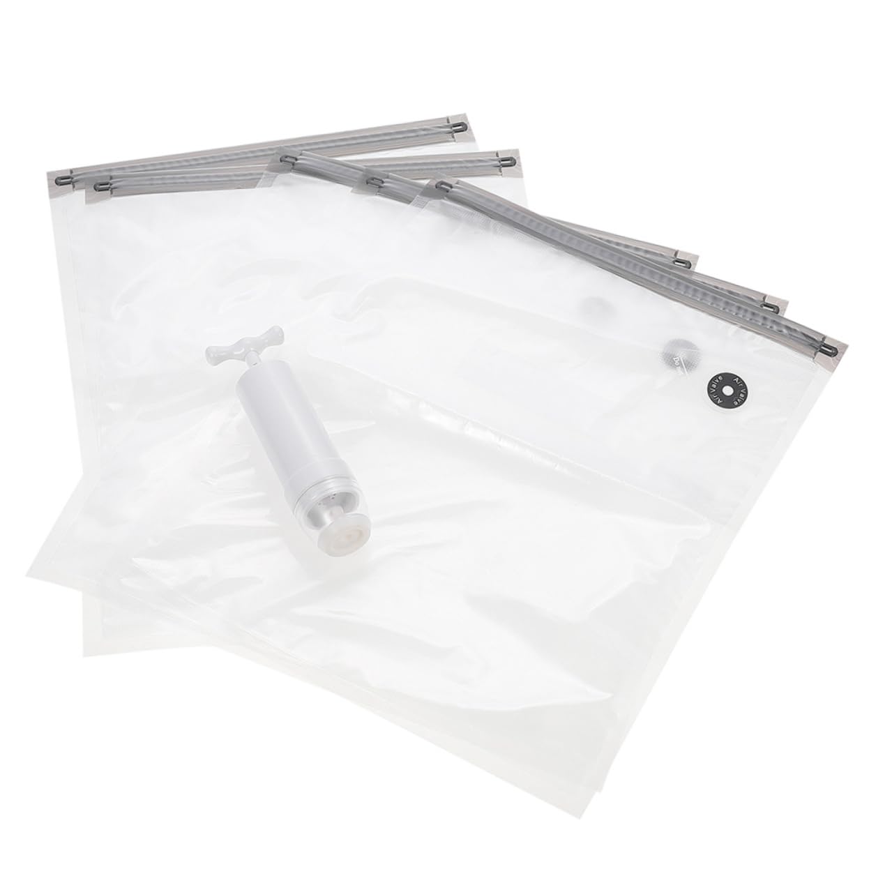 STOBAZA Convenient Seal Bags Big Quantity Food Storage Vacuum Pouches Universal for Vacuum Heat Sealer Machines