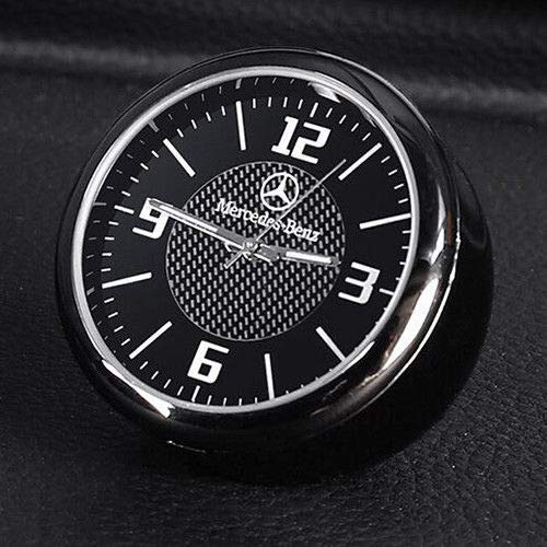 Laxury Dashboard Analog Car Clock for All Benz Cars, Metal Amazon.in