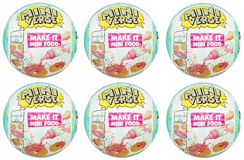 MGA's Miniverse- Make It Mini Foods: Cafe Series 3B 6PK