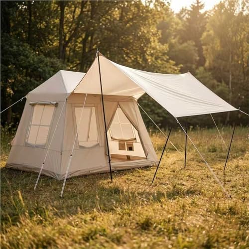 Carpa inflable para camping, impermeable y a prueba de viento miniatura 6