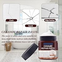 Pasta Ripara Graffi Per Piastrelle E Ceramica - 100ml | Per Vasche, Lavandini E Superfici Danneggiate - Foto 9