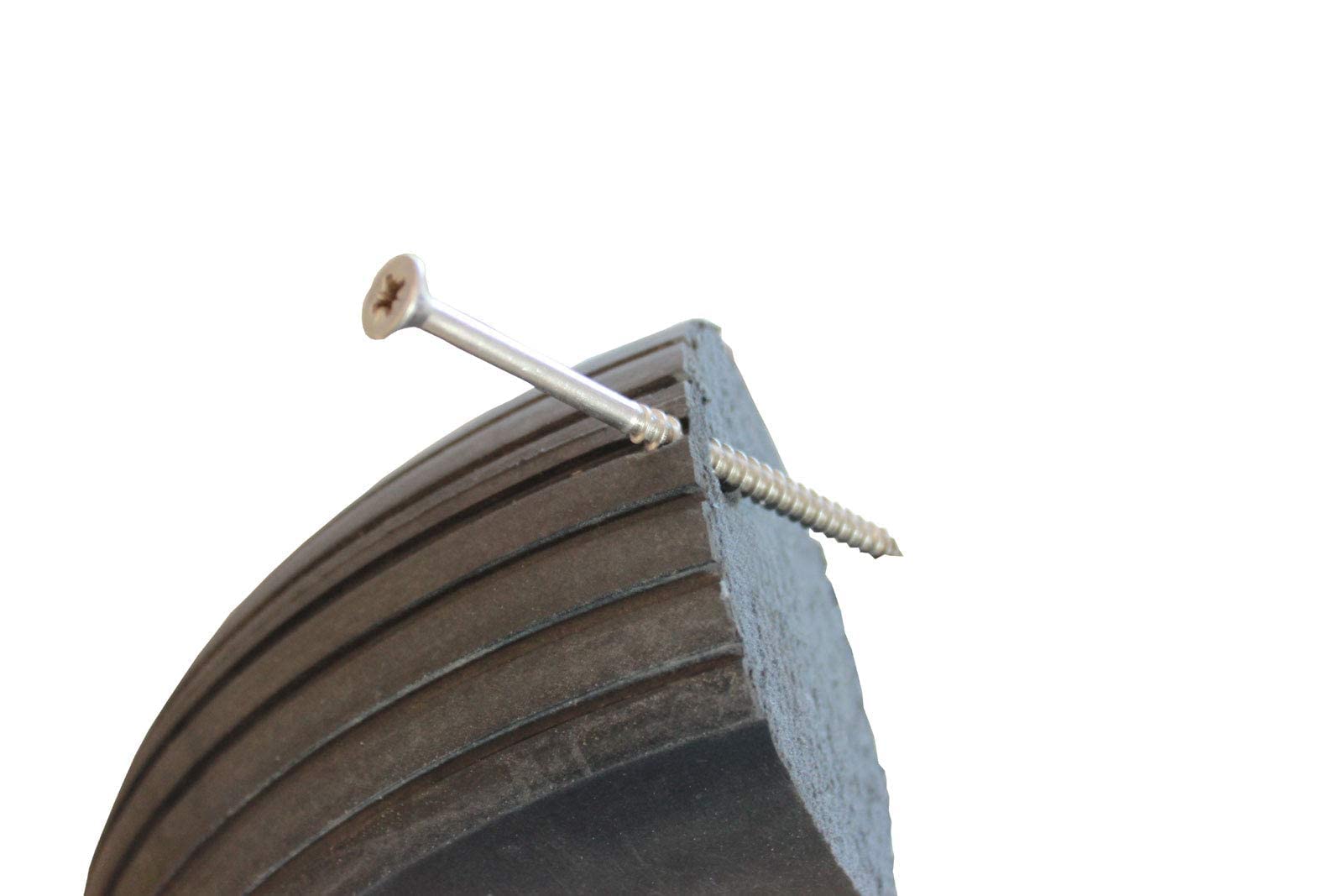 TRUTZHOLM pannensicheres Schubkarrenrad Vollgummi 4.80/4.00-8 – 400 mm PU-Schaum Ersatzrad mit Metallfelge & Achse, 200 kg belastbar