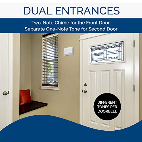 Broan-Nutone LA11WH Door Chime, White Textured thumb #2