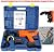 WUPYI Rebar Tier Tying Machine,Automatic Handheld Rebar Tier Tying Reinforcing Steel Strapping Machine Tool Kit,Steel Bar Rod Tying Binding Tool,for 30mm- 60mm,Charger,US STOCK