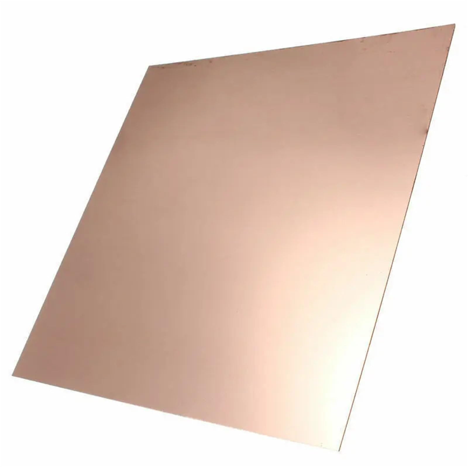 Placa de cobre 0,3-8 mm espesor, 100 x, 99,9% pureza, con comportamiento mecánico y estabilidad térmica Adecuado para joyería y manualidades(3x100x100mm)