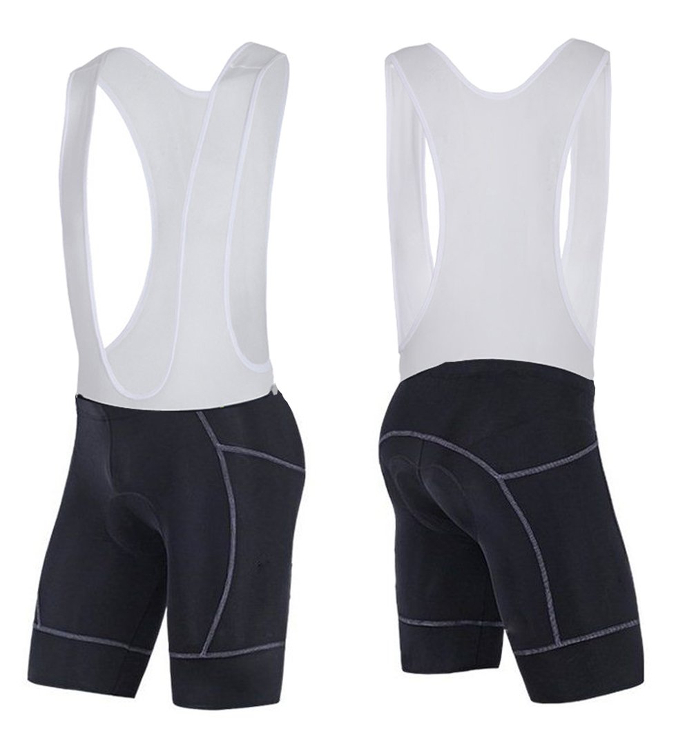 sponeedMen's Road Bike Shorts Bib Pants Gel Padded Cycling Knickers Compression Cycle Bottoms