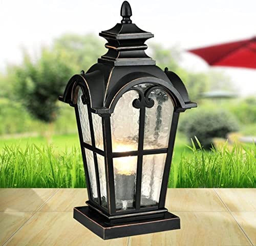 Farmhouse Post Light linterna exterior impermeable IP54 de aluminio 5