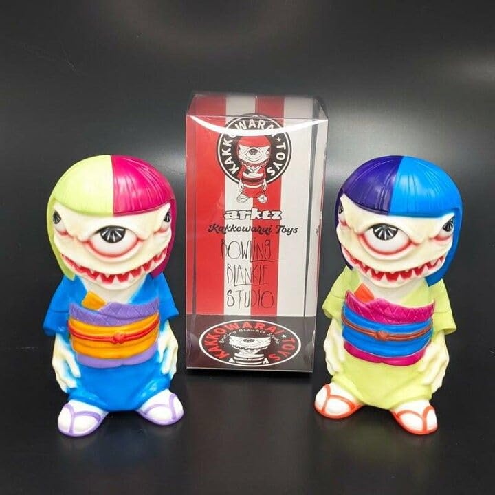 かっこわらい雑貨店 よしこ ソフビ Amazon.co.jp: かっこわらい雑貨店×arktz おもちゃよしこSET（アーク