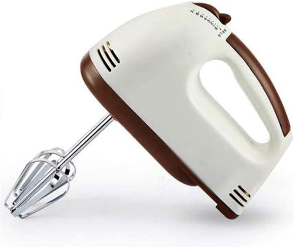DULASP Egg beater- Electric Hand Mixer Stainless Steel Attachments Dough Hooks and Balloon