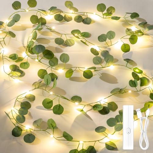 Guirlande lumineuse rechargeable 100 LED avec minuterie et 8 modes Lakumu