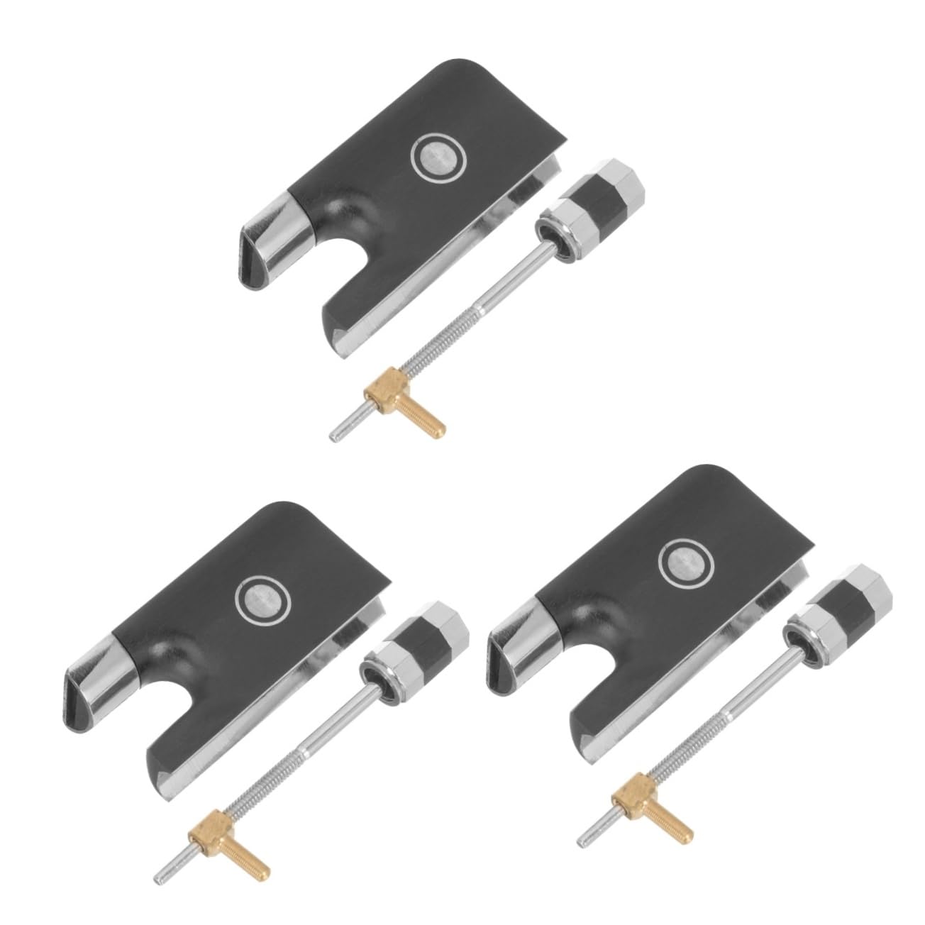 Hoement 3 Set Di Accessori A Clip Per Archetto Di Violino Con Parti Di Ricambio Per Accordatore Per Strumenti A Corda Acustici
