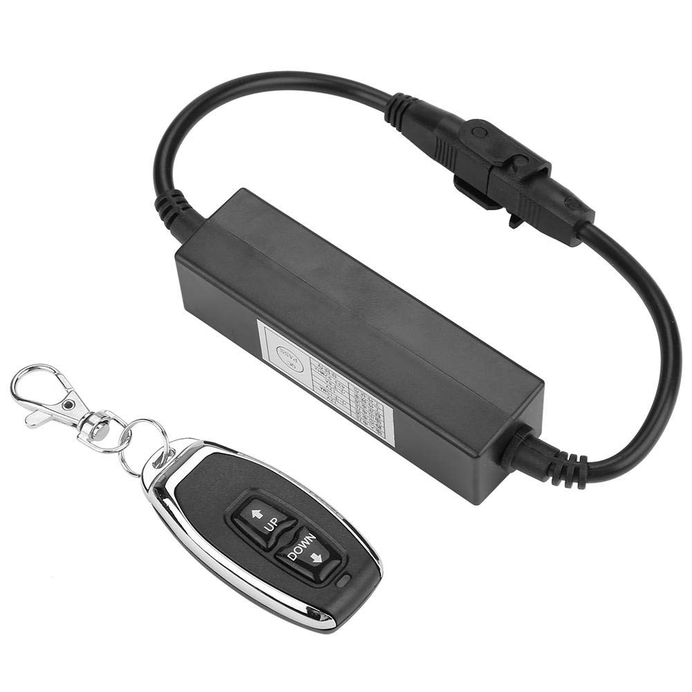 Oumefar Control Remoto inalámbrico 12V DC Motor actuador Lineal Control Remoto inalámbrico DPDT Interruptor de Marcha atrás hacia adelante