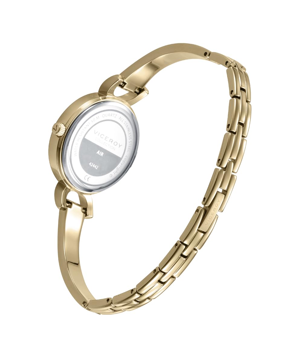 Viceroy Reloj Mujer Analógico de Acero Ligero - 28 mm - Movimiento de Cuarzo - Brazalete Fino - 42442