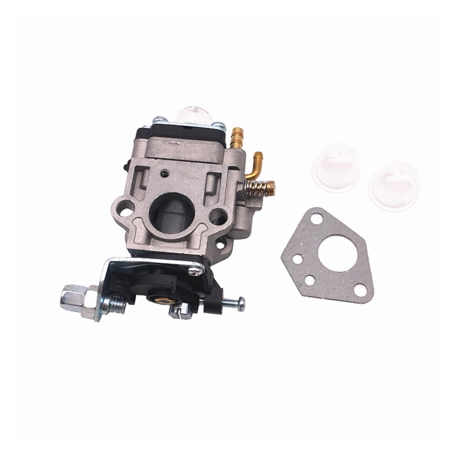 Kit de carburador Kit Para Desbrozadora De 52 Cc, 49 Y 43 Con Junta, Manguera, Bujía Filtro Gasolina. Compatible Motores 40-5, 44-5, CG430 CG520(GRAY)