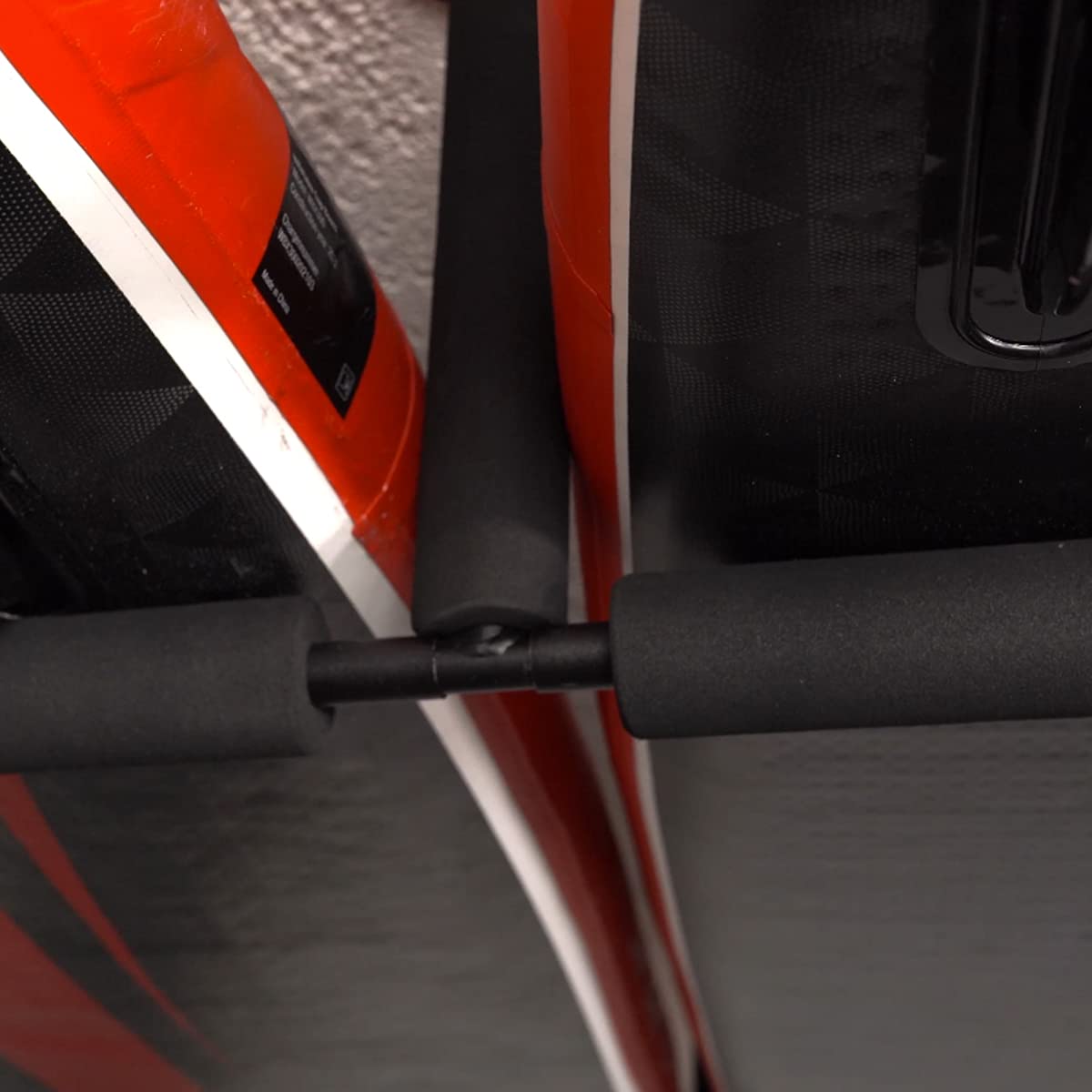 Double-Sup Montaje en Techo | Soporte para 2 Sup (Stand up Paddleboard) | Tabla de Surf | Longboard | Surfistas | Negro …
