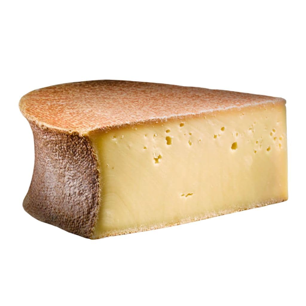 Abondance AOP Fermier - 500gr - Fromage Traditionnel Savoyard au lait cru - Pâte préssée cuite affinée 8 mois - Goût Fruité et Noisetté - Texture souple - Idéal fondue, raclette, gratins, plateau.