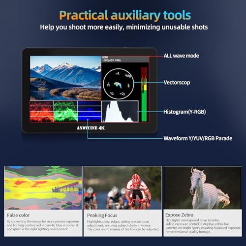 Andycine PLUS V2 6 Inch Touch Camera Field Monitor Bundle thumb #2