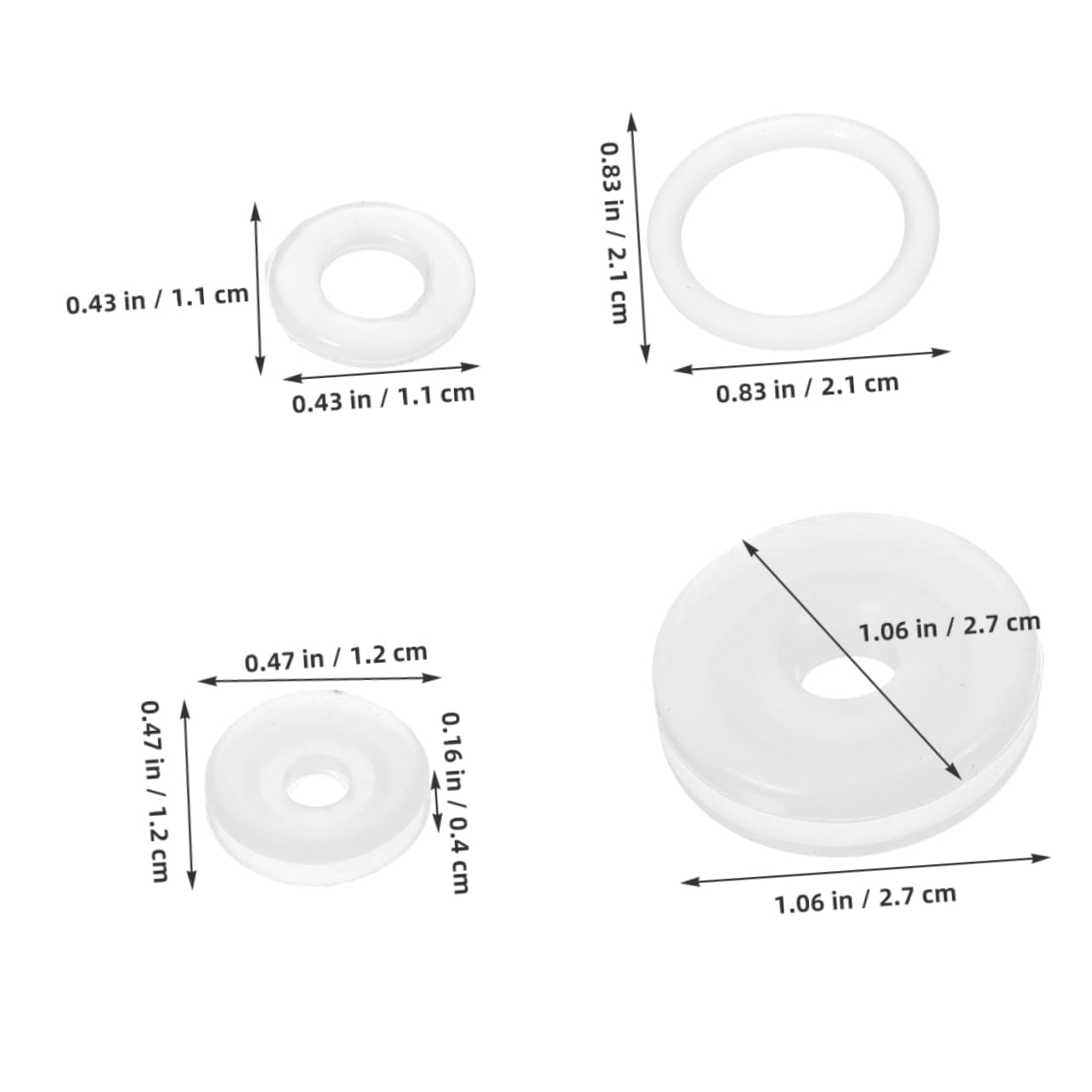 STOBAZA 20Pcs Pressure Cooker Gasket Replacement Float Valve Sealing Caps for Electric Pressure Cookers Easy Installation Accessories