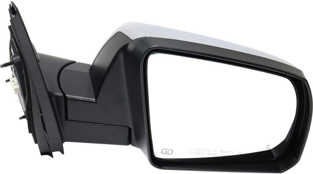 For Toyota Tundra 2014-2018 Door Mirror Passenger Side | Power | Heated | Non-Towing | w/Blind Spot Detection and Lane Change Assist | Chrome | Replacement For 879100C410 | TO1321305