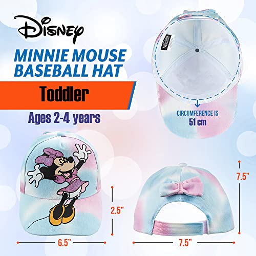 Disney Minnie Mouse Girls Baseball Cap - Attached Bow on Back4