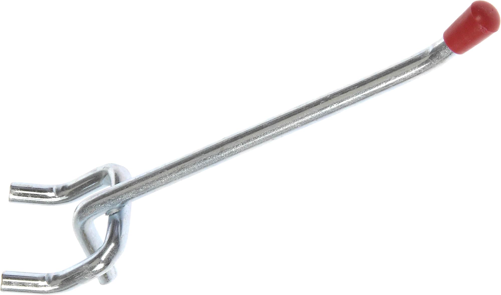 APDTY 172068 28-Piece 1/4 Inch Peg Hook Assortment