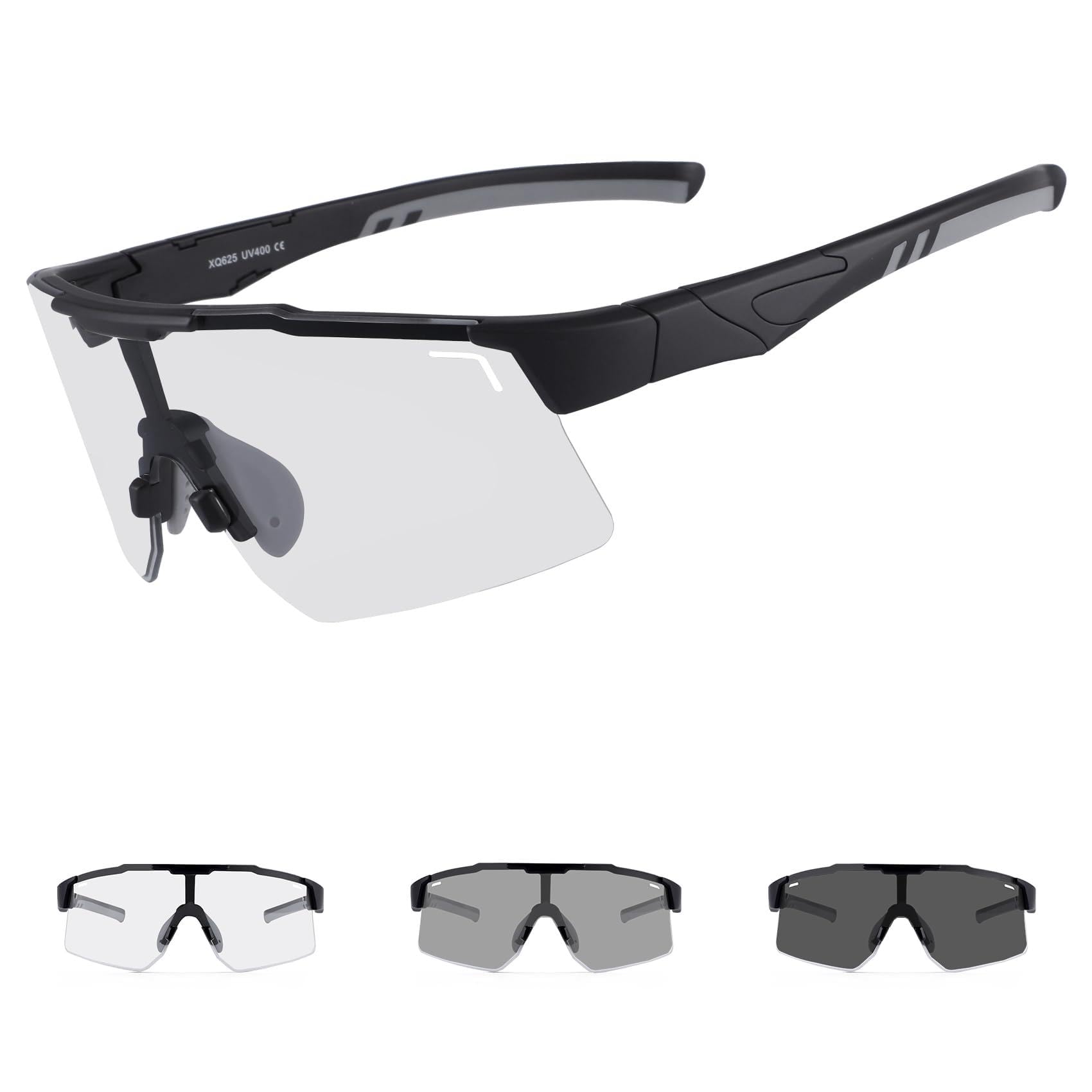 DUDUKING Occhiali da sole auto polarizzati occhiali da ciclismo da uomo e donna,occhiali sportivi da ciclismo