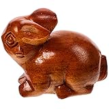 🐇 statuine di coniglietti di capodanno questo elegante ornamento in legno è un regalo sorprendente per la tua famiglia, amici o colleghi e può portare loro il buon umore.