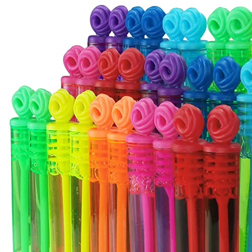 32-Pack-Mini-Bubble-Wands-8-Colors-Assorted-Party-Favors-for-Kids-Christmas-Party-Themed-Birthday-Wedding-Bath-Time-Outdoor-Summer-Favors-for-Girls-Boys