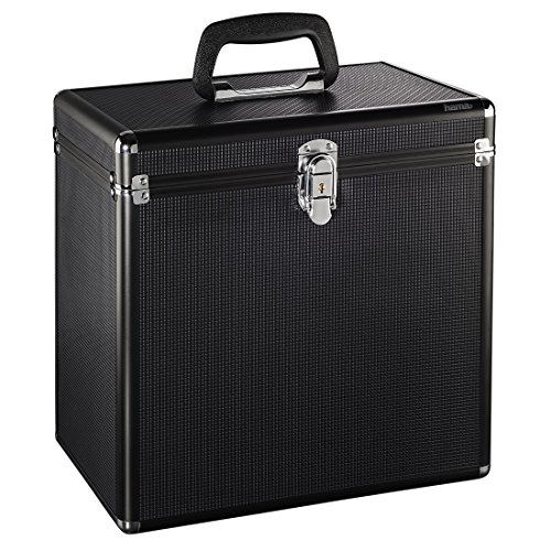 Hama Mallette (LP 50, aspect alu, en aluminium, pour stocker 50 disques, verrouillable, Boîte de rangement pour vinyle… - Les Beatles, Paul McCartney, John Lennon, RIngo Starr, George Harrison Hama Mallette (LP 50, aspect alu, en aluminium, pour stocker 50 disques, verrouillable, Boîte de rangement pour vinyle… – Image 3