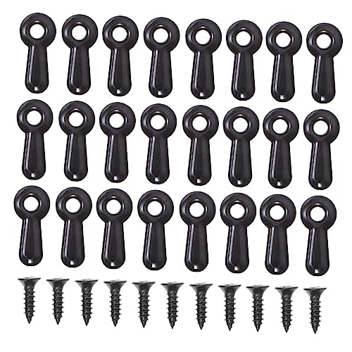 Image of 100pcs Picture Frame Fasteners Back Plate Clips for Hanging Photos Turn Buttons for Artwork Wall Frame Hardware Electroplated Finish