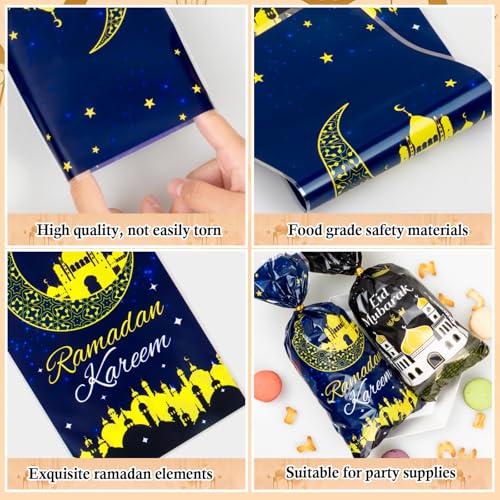 100 Eid Mubarak Goodie Bags with Ties - $4.99 - Image 3