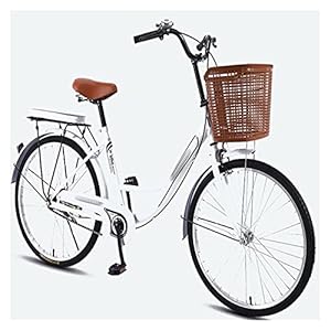 Complete Cruiser-fietsen, Fiets vrouwelijke lichtgewicht werk forens variabele snelheid fiets vaste band gewone wandelen…