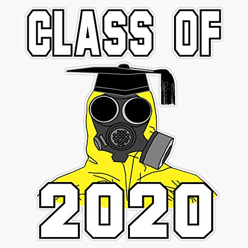 TCT Trading Class of 2020: Quarantine Graduation Sticker Vinyl Stickers Waterproof Decal Car, Laptop, Bumper Stickers 5
