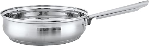 Miniatura 10 de Alpine Cuisine Juego de utensilios de cocina de aluminio, 7 piezas, cacerola con revestimiento antiadherente, horno holandés, sartén wok con mango