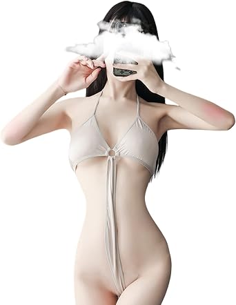 AGJGFM Japanese Womens Sexy Cosplay Lingerie Costume Kawaii Anime Micro Bikini Cute