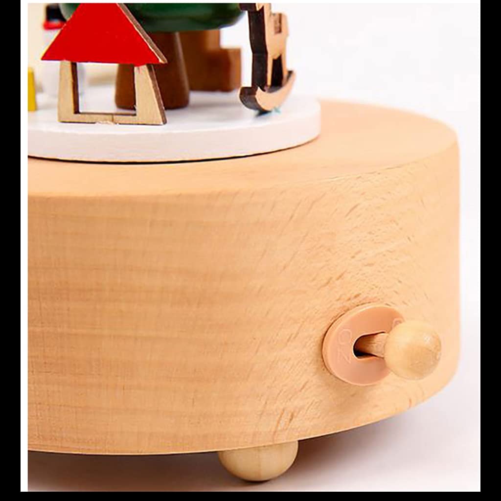 Carillon in Legno Carillon per Albero di Natale, Festa di Natale, Carillon, Regalo di Natale