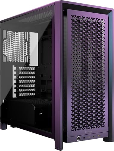 Image of CORSAIR Frame 4000D Vault Series Modular Mid-Tower ATX PC Case - High Airflow, InfiniRail Fan Mounting System, Modular Customization, Spacious Interior, GPU Anti-Sag - Galaxy