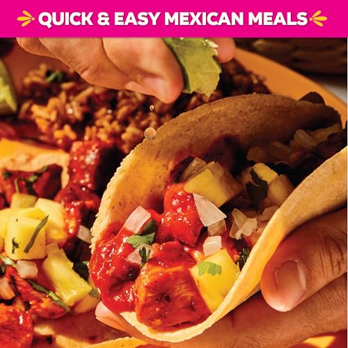 Image of SOMOS Al Pastor Taco Simmer Sauce - Taco Sauce with Guajillo Peppers, Tomatoes, & Pineapple - Gluten Free - Plant Based - Non-GMO - All Natural - Perfect for Chicken, Pork & More - 8oz (6 Pack)