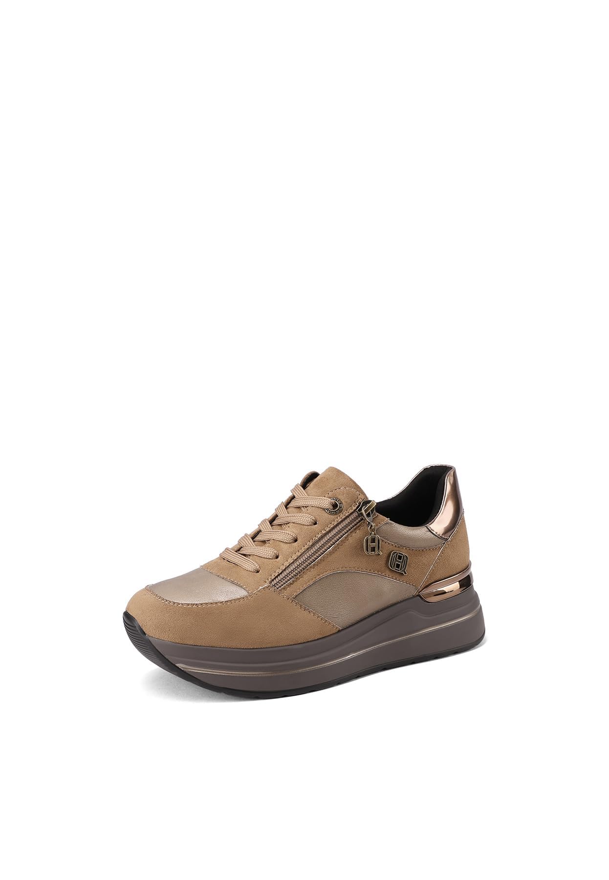 QUEEN HELENA Zapatillas altas con cremallera Zapatillas de deporte Platform Mujer X33-21
