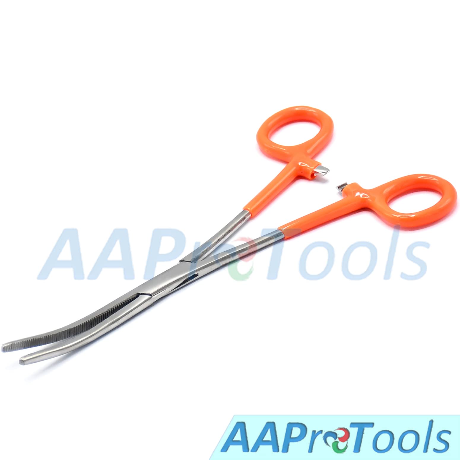 AAProTools Dog Pet Ear/Nose Hair Puller Grooming Hemostat Locking Forceps Pliers, 8