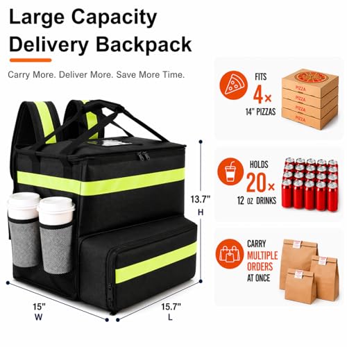 Bodaon Insulated Food Delivery Backpack