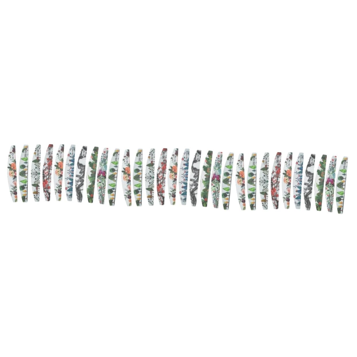 minkissy 30pezzi Limettper Unghie Forma Strumenti Per Manicure Limettper Unghie Professionali Per Uso Domestico e Sintetiche
