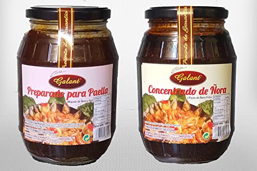 José Galant - Preparado para paella y Concentrado de ñora - 2 x 1000 g