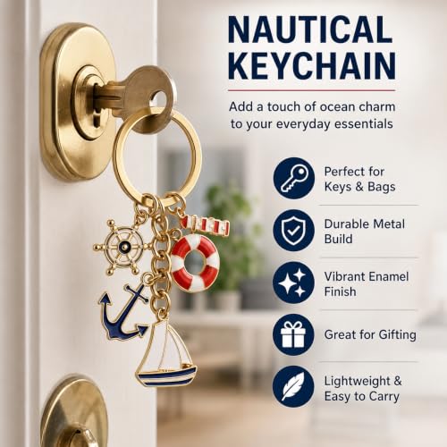 Image of 6 PCS Aesthetic Keychain, Cute Butterfly Bag Charms for Girls, Alloy Metal Key Chain Set with Six Pieces